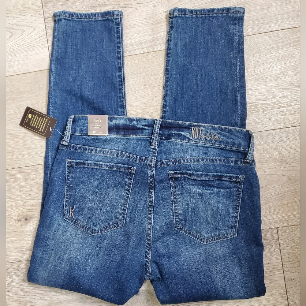 Kut From The Kloth Katy Ankle Straight Leg Jeans